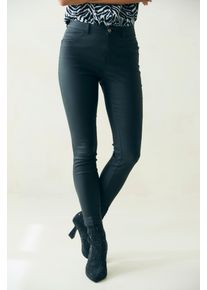 Lederimitathose Lascana, Damen, Gr. 46, N-Gr, schwarz, Jersey, Obermaterial: 77% Viskose, 20% Polyamid, 3% Elasthan. Beschichtung: 100% Polyurethan, leicht gl&auml;nzend, unifarben, figurbetont lang, Hosen Lederimitathose, in schmaler Passform, figurbetonte Jeggings mit Stretchanteil, Topseller