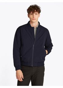 Bomberjacke Tommy Hilfiger "PADDED BOMBER", Herren, Gr. M, blau (desert sky), Web, Obermaterial: 100% Polyester, elastischer Bund, Jacken Bomberjacke