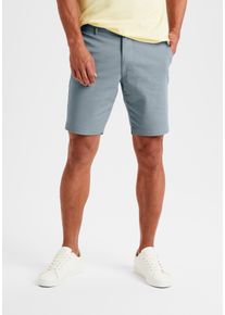 H.I.S. Chinoshorts H.I.S "regular-fit", Herren, Gr. 33, N-Gr, blau (graublau), Web, Obermaterial: 98% Baumwolle, 2% Elasthan, unifarben, regular fit kurz, Hosen Chinoshorts, Shorts aus elastischer Baumwoll-Qualit&auml;t