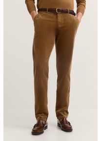 Cordhose Bugatti "Modern Fit", Damen, Gr. 42, L&auml;nge 30, braun (640, camel), 77% Baumwolle, 22% Lyocell, 1% Elasthan, unifarben, normal, Hosen Cordhose, mit Soft Touch & Stretch-Komfort