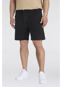 LEVI'S&reg; PLUS Jeansbermudas LEVI'S PLUS "501 ORIGINAL SHORTS B&T", Herren, Gr. 46, N-Gr, schwarz (schwarz accord), Denim/Jeans, Obermaterial: 99% Baumwolle, 1% Elasthan, kniefrei, Jeans Jeansbermudas, Sommerhose