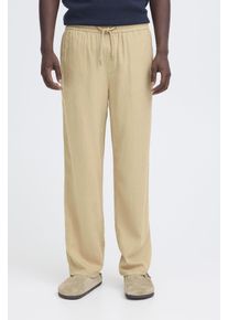 Leinenhose Blend "BHMALVIN LINEN EASY P", Herren, Gr. M, L&auml;nge 34, cornstalk, Web, Obermaterial: 58% Leinen, 42% Viskose, unifarben, loose fit kn&ouml;chellang, Hosen Leinenhose