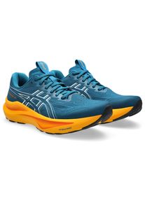 Laufschuh asics "GT-2000 14", Herren, Gr. 42, schwarz teal, wei&szlig;, Synthetik, Schuhe Laufschuh, f&uuml;r mehr Stabilit&auml;t