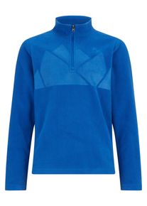 Sweatshirt Ziener "JONKI-Z midlayer junior", M&auml;dchen, Gr. 152, blau (cobalt blau), Obermaterial: 100% Polyester, Sweatshirts Sweatshirt