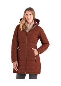 G.I.G.A. by Killtec Steppmantel "GW 13 WMN QLTD PRK", Damen, Gr. 36, rot (rostrot), Oberstoff: 100% Polyester, Futter: 100% Polyamid, Wattierung: 100% Polyester, G.I.G.A. DX BY KILLTEC, M&auml;ntel Steppmantel, Wasserabweisender, winddichter Steppparka mit urbanem Look