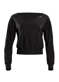 Longsleeve WINSHAPE "LS003LS", Damen, Gr. XL, schwarz, 85% Polyester, 15% Elasthan, U-Boot-Ausschnitt, Shirts Longsleeve, Functional Light and Soft