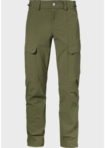 Sch&ouml;ffel Outdoorhose SCH&Ouml;FFEL "Pants Kitzstein M", Herren, Gr. 56, Normalgr&ouml;&szlig;en, gr&uuml;n (6737, gr&uuml;n), Oberstoff: 95% Nylon 5% Elasthan, Hosen Outdoorhose