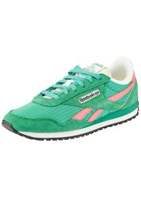 Sneaker Reebok CLASSIC "CLASSIC AZ", Damen, Gr. 39, upgrade gr&uuml;n, upgrade gr&uuml;n, passion pink, Leder, Synthetik, Textil, Schuhe Sneaker