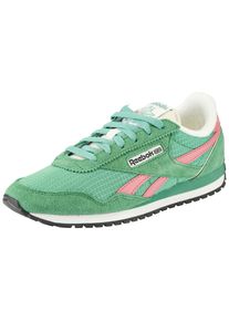 Sneaker Reebok CLASSIC "CLASSIC AZ", Damen, Gr. 41, upgrade gr&uuml;n, upgrade gr&uuml;n, passion pink, Leder, Synthetik, Textil, Schuhe Sneaker