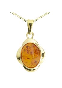 Kette und Anh&auml;nger Set OSTSEE-SCHMUCK "- Melle - Gold 333/000 - Bernstein" Gr. 45, gold (gold 333, goldfarben, gelb), Schmuck_Sets, Damen, 45, Gelbgold 333, Kette und Anh&auml;nger Set