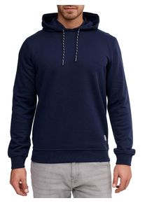 Sweatshirt INDICODE "INFenja", Herren, Gr. XL, blau (navy), Sweatware, Obermaterial: 60% Baumwolle, 40% Polyester, unifarben, regular fit normal, Rundhals, Rippb&uuml;ndchen, Sweatshirts Sweatshirt