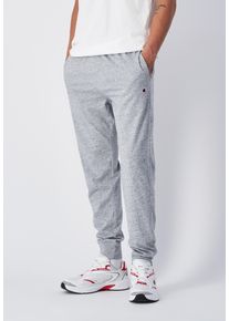 Sweatshorts Champion "Rib Cuff Pants", Herren, Gr. S (44/46), N-Gr, grau (noxm), Obermaterial: 100% Baumwolle, Hosen Sweatshorts