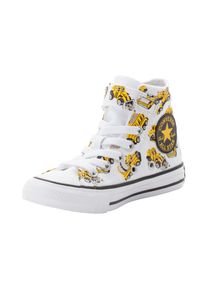 Sneaker Converse "CHUCK TAYLOR ALL STAR CONSTRUCTION TRUCK EASY-ON", Jungen, Gr. 34, wei&szlig; (wei&szlig;, schwarz, amarillo), Textil, Schuhe Sneaker