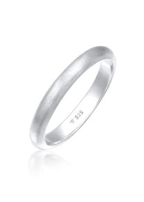 Silberring Elli "Ring Basic Minimal Matt 925 Sterling Silber" Gr. 54, silber, Fingerringe, Damen, 54, Silber 925 (Sterlingsilber), Silberring