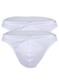 Slip HOM "Slip 2er Pack", Herren, Gr. M, wei&szlig;, Obermaterial: 100% Baumwolle CO., Unterhosen Slip