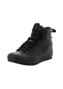 Sneaker Converse "CHUCK TAYLOR ALL STAR WATER-REPELLENT HIKER BOOT", Herren, Gr. 41, schwarz (schwarz, schwarz, schwarz), Synthetik, Schuhe Sneaker, wasserabweisend