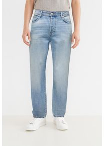 Only & Sons Loose-fit-Jeans ONLY & SONS "ONSFADE LOOSE WB 6778 A14 DNM NOOS", Herren, Gr. 30, L&auml;nge 30, blau (light blau denim), Denim/Jeans, Obermaterial: 100% Baumwolle, clean, loose fit, Jeans Loose-fit-Jeans