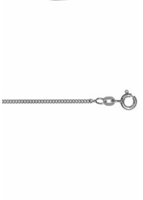 Goldkette ONE ELEMENT "Halskette Panzerkette aus 585 Wei&szlig;gold &Oslash; 1,4 mm" Gr. 45, silber, Halsketten, Damen, 45, Wei&szlig;gold 585, Goldkette
