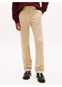 Chinohose Tommy Hilfiger "CORE DENTON ESSENTIAL", Herren, Gr. 30, L&auml;nge 36, batique khaki, Twill, Obermaterial: 97% Baumwolle, 3% Elasthan, unifarben, gerade normal, Hosen Chinohose, Straight Fit, Baumwolle mit Stretch