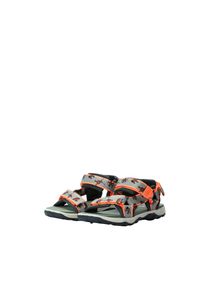 Sandale Jack Wolfskin "SMILEYWORLD SANDAL K", Kinder, Gr. 29, bunt (mint, orange), Textil, Schuhe Sandale