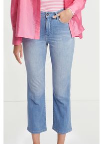 7/8-Jeans RICHROYAL, Damen, Gr. 25, L&auml;nge 32, blau (denim blau), Denim/Jeans, Obermaterial: 92% Baumwolle, 6% Elastomultiester, 2% Elasthan, Jeans 7/8-Jeans, leicht gewaschene Optik, verk&uuml;rzte Form