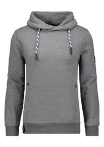 Sweatshirt Ragman, Herren, Gr. L5052, grau (mittelgrau), 65% Baumwolle 35% Polyester, regular fit, Sweatshirts Sweatshirt