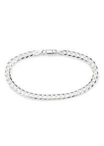 Armband Bruno Banani "Schmuck Geschenk Silber 925 Armschmuck Armkette Panzerkette" Gr. 19, silber (silberfarben), Armb&auml;nder, Herren, 19, Silber 925 (Sterlingsilber), Armband