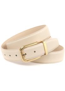 Lederg&uuml;rtel Anthoni Crown, Herren, Gr. 11,5, beige, Rindsleder, G&uuml;rtel Lederg&uuml;rtel