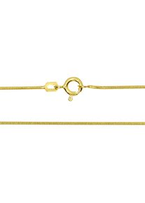 Goldkette OSTSEE-SCHMUCK "- Schlange 1,0 mm - Gold 333/000 -" Gr. 42, gold (gold 333, goldfarben, gelb), Halsketten, Damen, 42, Gelbgold 333, Goldkette