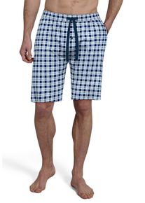 Bermudas Tom Tailor "Kilkenny", Herren, Gr. 48S, N-Gr, blau, Popeline, Obermaterial: 100% Baumwolle, kniefrei, Hosen Bermudas, Bindeband, Seitentaschen, locker, bequem, atmungsaktiv, elastisch