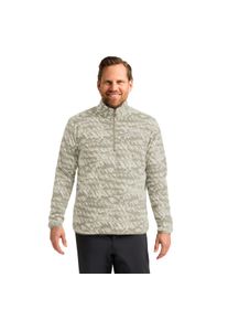 Fleecepullover Jack Wolfskin "BIG SKY HZ M", Herren, Gr. XL, linen, Obermaterial: 100% Polyester, Sweatshirts Fleecepullover