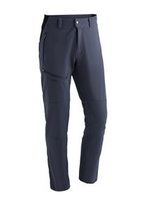 Outdoorhose Maier Sports "Latit Vario M", Herren, Gr. 52, Normalgr&ouml;&szlig;en, blau (dunkelblau), 88% Polyester (recycelt), 12% Elasthan, Hosen Outdoorhose, Herren Wanderhose, elastische Funktionshose, Trekkinghose, Regular Fit