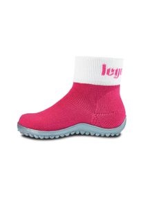 Barfu&szlig;schuh Leguano "LEGUANITO", M&auml;dchen, Gr. 30/31, pink, Textil, Schuhe Barfu&szlig;schuh, Schlupschuh, Freizeitschuh, Hausschuh f&ouml;rdert optimal den Laufprozess