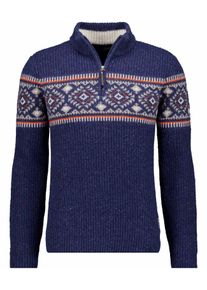 Rundhalspullover Ragman, Damen, Gr. 52, dunkelblau, 711, Strick, 80% Wool 20% Nylon, Pullover Rundhalspullover
