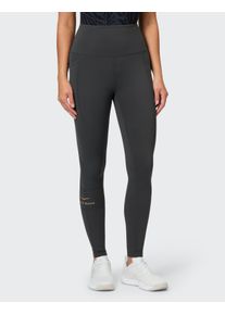 Leggings Venice Beach "TIGHTS CAMY", Damen, Gr. XL (44), N-Gr, grau (anthrazit), Obermaterial: 75% Polyamid, 25% Elasthan, Hosen Leggings