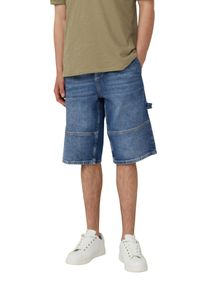 Bermudas s.Oliver, Herren, Gr. 36, N-Gr, blau, Denim/Jeans, Obermaterial: 69% Baumwolle, 30% Lyocell, 1% Elasthan, regular fit knielang, Hosen Bermudas, Sommerhose aus Denim/Jeans mit Stretch