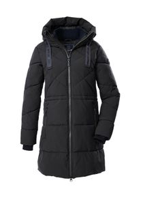 G.I.G.A. by Killtec Steppmantel "GW 56 WMN QLTD PRK", Damen, Gr. 36, schwarz, Obermaterial: 100% Polyester;Futter: 100% Polyester;F&uuml;llung: 100% Polyester, G.I.G.A. DX BY KILLTEC, M&auml;ntel Steppmantel, Wasserabweisender, winddichter Parka mit 8.000 mm Wassers&auml;ule