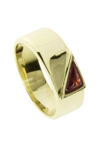 Fingerring OSTSEE-SCHMUCK "- Karla - Gold 333/000 - Bernstein" Gr. 58, gold (gold 333, goldfarben, gelb), Fingerringe, Damen, 58, Fingerring