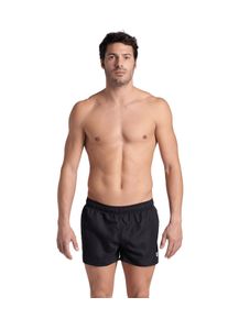 Badeshorts arena "FUNDAMENTALS X-SHORT R", Herren, Gr. S, N-Gr, schwarz-wei&szlig; (schwarz, wei&szlig;), Obermaterial: 100% Polyester, Badehosen Badeshorts