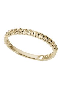 Goldring Firetti "Schmuck Geschenk Gold 333 Panzerkettengliederung" Gr. 18, gold (gelbgoldfarben), Fingerringe, Damen, 18, Gelbgold 333, 2,5mm, Goldring