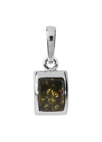 Kettenanh&auml;nger OSTSEE-SCHMUCK "OSTSEE-SCHMUCK Anh&auml;nger Stefanie Anh&auml;nger Stefanie", wei&szlig; (wei&szlig;, neutral), Schmuckanh&auml;nger, Damen, 22 x 8mm, Silber 925 (Sterlingsilber), 1,8 g, Kettenanh&auml;nger