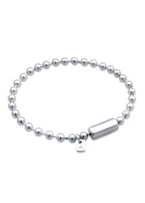 Armkette Kuzzoi "Armband Kugelkette 925 Sterling Silber" Gr. 210, silber, Armb&auml;nder, Herren, 210, Silber 925 (Sterlingsilber), Armkette