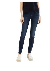 Skinny-fit-Jeans Tom Tailor, Damen, Gr. 34, L&auml;nge 30, grau (schwarz, stone, washed), Denim/Jeans, Obermaterial: 42% Baumwolle, 34% Polyester, 22% Viskose, 2% Elasthan, skinny fit lang, Jeans Skinny-fit-Jeans, in figurbetonter 5-Pocket-Form