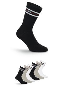 Socken Fila "UNISEX LIFESTYLE PLAIN SOCKS", Damen, Gr. 43-46, classic, Baumwollmischung, unifarben, normal, Socken Socken, mit eingestricktem Logo