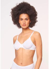 B&uuml;gel-BH Triumph "Micro Fun W", Damen, Gr. 80, Cup B, wei&szlig;, Microtouch, Obermaterial: 82% Polyamid, 18% Elasthan (LYCRA), BHs B&uuml;gel-BH, nahtlos vorgeformte Cups, Topseller
