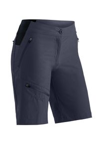 Outdoorhose Maier Sports "Inara Short Vario", Herren, Gr. 38, Normalgr&ouml;&szlig;en, blau (dunkelblau), 90% Polyamid, 10% Elasthan, Hosen Outdoorhose, Damen Shorts, kurze Wanderhose, Outdoor-Hose, 4 Taschen, Regular Fit