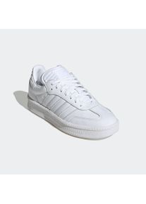 Sneaker adidas originals "SAMBA XLG", Herren, Gr. 37, wei&szlig; (cloud wei&szlig;, cloud wei&szlig;, cloud wei&szlig;), Leder, Textil, Schuhe Sneaker, mit erh&ouml;hter Sohle und gepolsterter Zunge