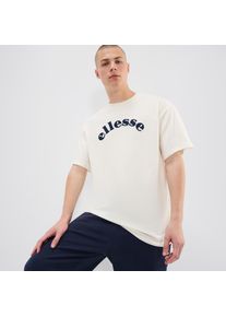 T-Shirt Ellesse "VINNIO TEE", Herren, Gr. XL, wei&szlig; (sanftes wei&szlig;), Obermaterial: 100% Baumwolle, Rundhals, Shirts T-Shirt