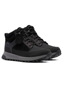 Trekkingschuh Clarks "ATL TrekHi GTX", Herren, Gr. 41, schwarz, Nubukleder, Schuhe Trekkingschuh, Trekking Schuh, Boots mit Gore-Tex