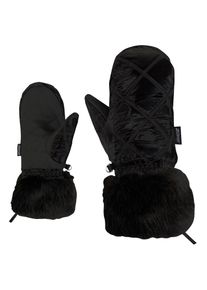 F&auml;ustlinge Ziener "LILIONE-Z MITTEN", Damen, Gr. 6,5, schwarz, Obermaterial: 100% Polyester; Innenseite: 100% Polyester; Futter: 100% Polyester; Wattierung: 100% Polyester, Handschuhe F&auml;ustlinge